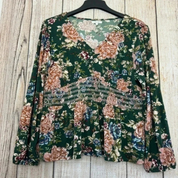 Maurices Womens Floral tops size XXL - Picture 1 of 10